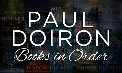 Do You Need to Read Paul Doiron Books in Order? A Detailed Discussion